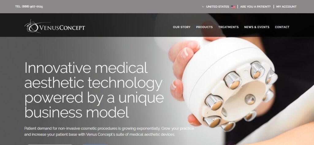 Healthcare & Medical Website Design Ideas (Venus) - ColorWhistle