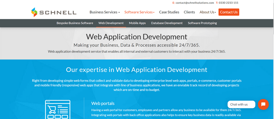 Top Web Application Development Companies UK (Schnell) - ColorWhistle