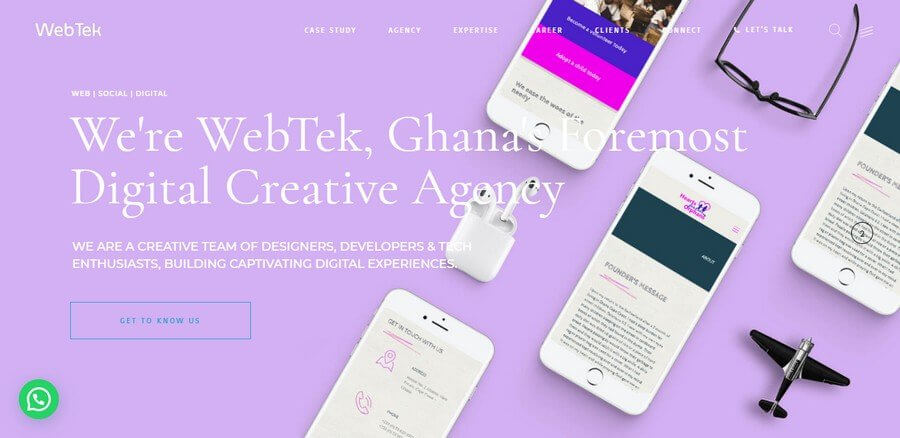 Top Web Development Companies in Ghana (Webtek) - ColorWhistle