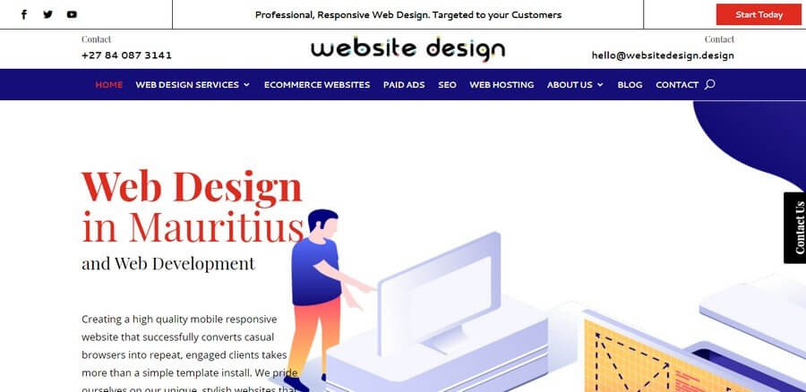 Web Design and Development Companies in Mauritius (WD) - ColorWhistle