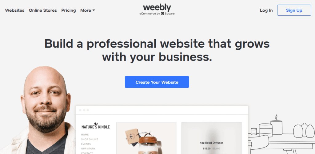 Top E-commerce Website Builders (Weebly) - ColorWhistle