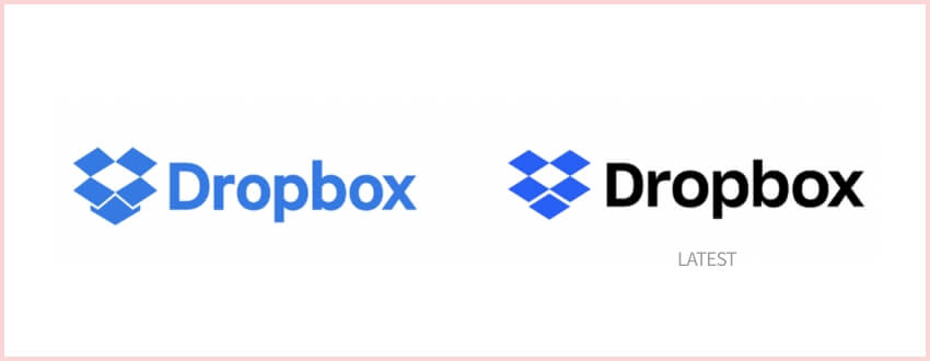 Rebranding Case Study Inspirations (Dropbox) - ColorWhistle