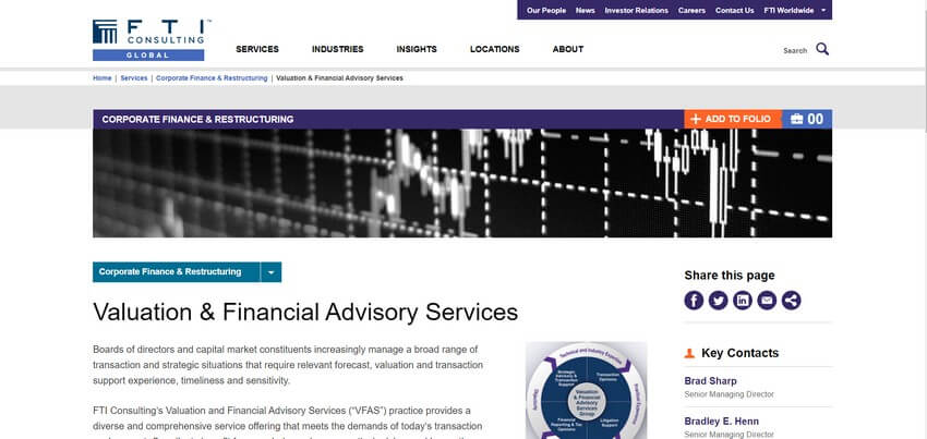 Financial Advisor Website Design Ideas (FTI) - ColorWhistle