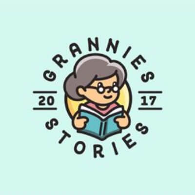 People Themed Logos With Human Touch (GranniesStories) - ColorWhistle