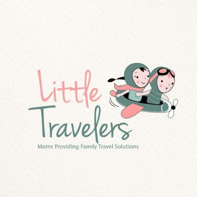 People Themed Logos With Human Touch (Little Travelers) - ColorWhistle