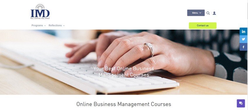 Online Training Website Design Ideas and Inspirations (Business Management  Training -6) - ColorWhistle
