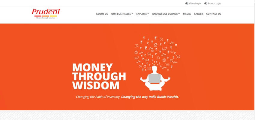Financial Advisor Website Design Ideas (Prudent) - ColorWhistle