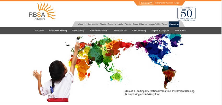 Financial Advisor Website Design Ideas (RBSA) - ColorWhistle