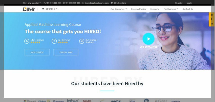 Online Training Website Design Ideas and Inspirations (AI  Training -1) - ColorWhistle