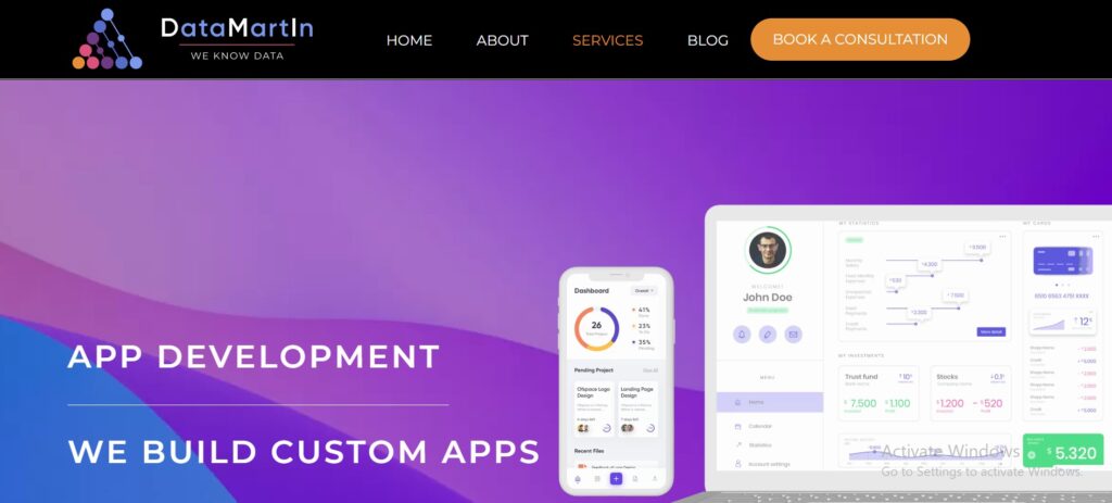 Flutter App Development Companies(DataMartin) - ColorWhistle