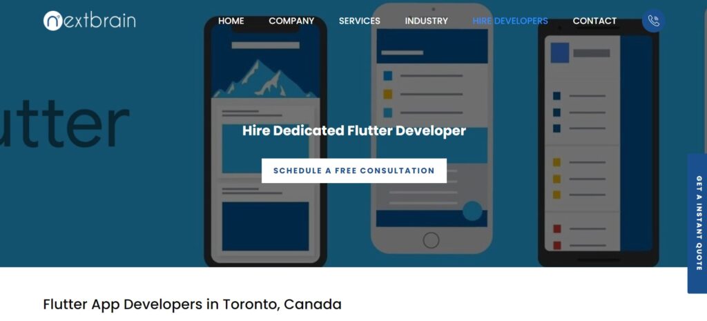 Flutter App Development Companies(Nextbrain) - ColorWhistle