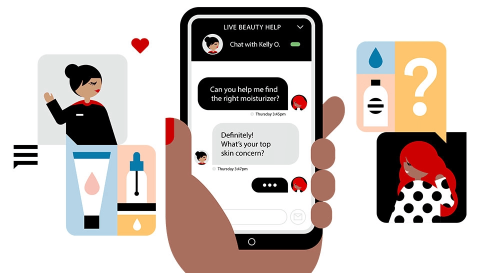 Chatbot Marketing Action (Sephora) - ColorWhistle 