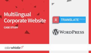 Multilingual Corporate Website – WordPress & TranslatePress
