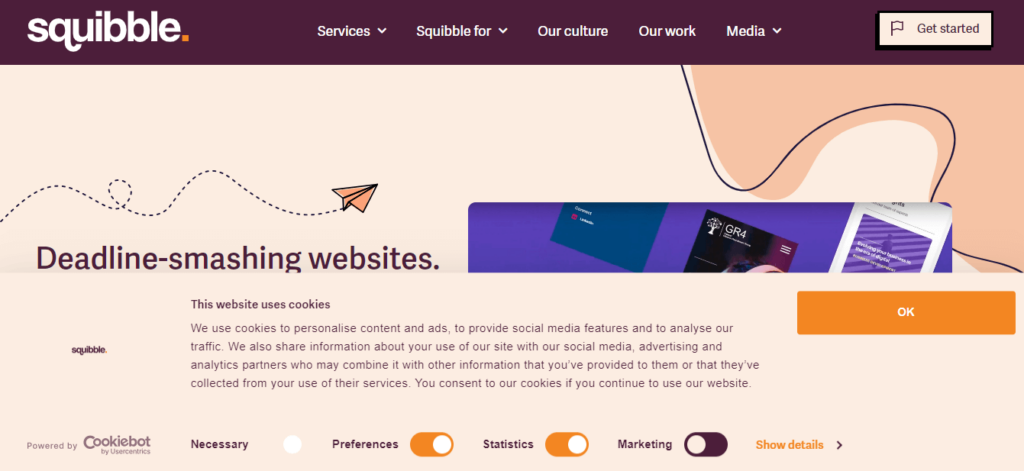 Top Website Design Agencies in UK (Squibble) - ColorWhistle