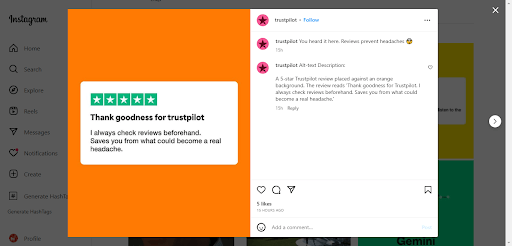 Improve Your Social Media Marketing 
 - Customer Review Platforms Instagram - ColorWhistle