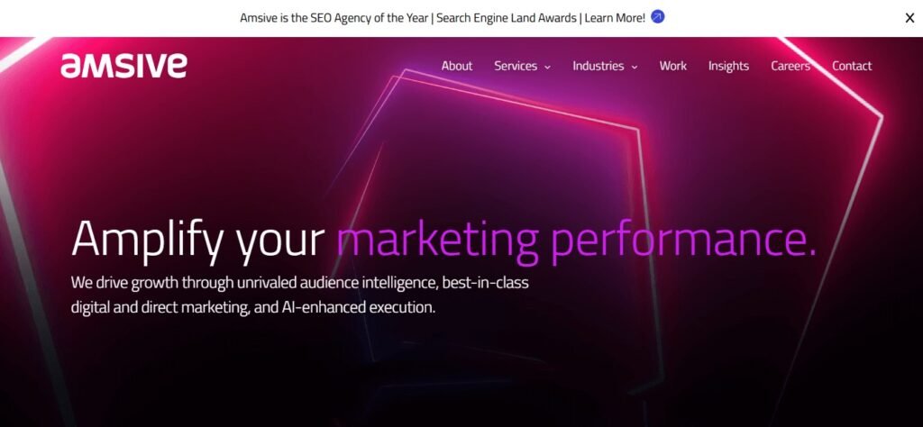 Digital Marketing Companies in USA (Amsive) - ColorWhistle