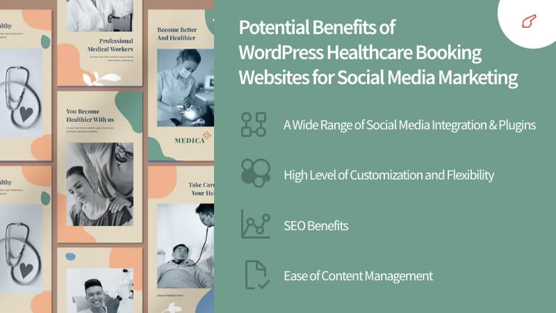 Social Media Marketing Tips to Promote Your WordPress Healthcare Booking Site - ColorWhistle