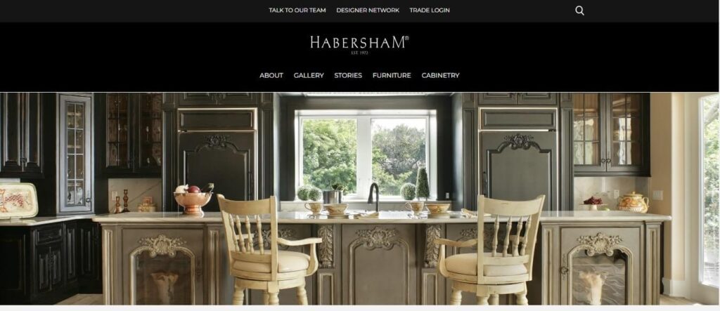 Best Kitchen Furniture Website Design Ideas Examples (Habersham) - ColorWhistle