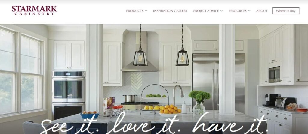 Best Kitchen Furniture Website Design Ideas Examples (StarMark) - ColorWhistle