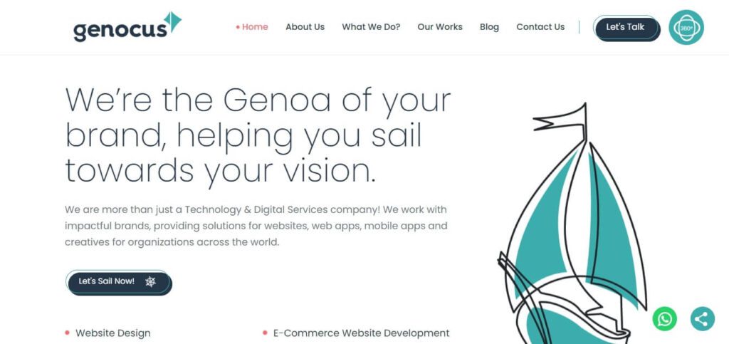 Website Development Company Coimbatore(Genocus) - ColorWhistle