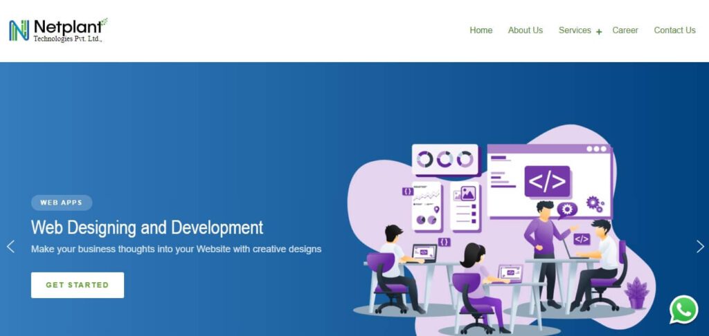 Website Development Company Coimbatore(NetPlant) - ColorWhistle