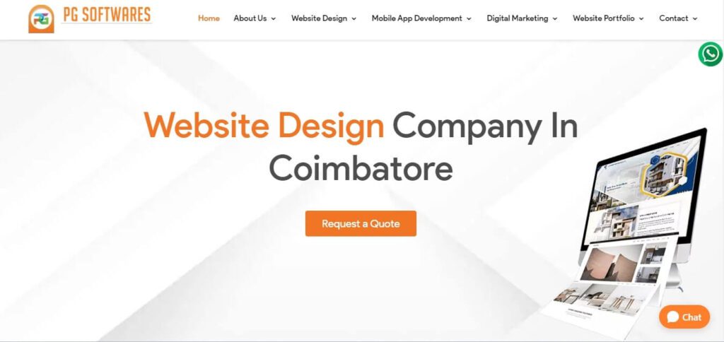 Website Development Company Coimbatore(PG Softwares) - ColorWhistle