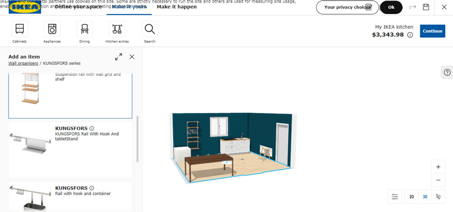 DIY Kitchen Visualizers, Kitchen Remodel Visualizers Online(3D Kitchen Cost Estimation) - ColorWhistle