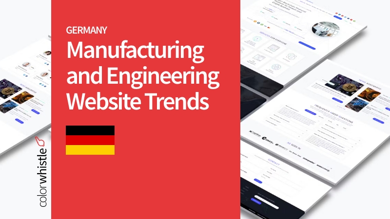 Manufacturing and Engineering Website Trends in Germany
