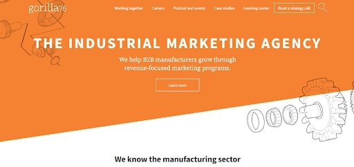 Manufacturing and engineering digital marketing agencies in Canada (Gorilla76)- ColorWhistle