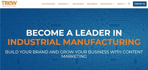 Manufacturing and engineering digital marketing agencies in Canada (Trewmarketing)- ColorWhistle