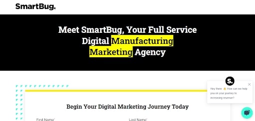 Manufacturing and engineering digital marketing agencies in Canada (smartbug)- ColorWhistle