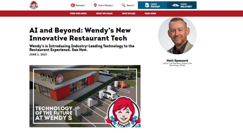 Technical Development Trends for Hotel & Restaurant Industries in This Festive Season (Wendy's) - ColorWhistle