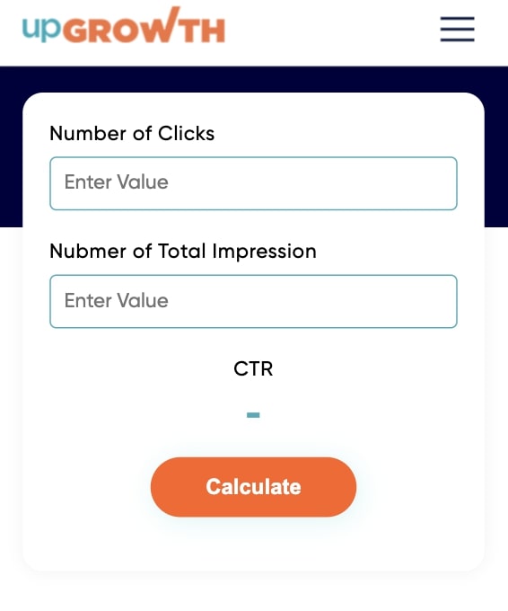 11+ Best Free CTR Calculator Online For 2024 (upgrowth) - ColorWhistle
