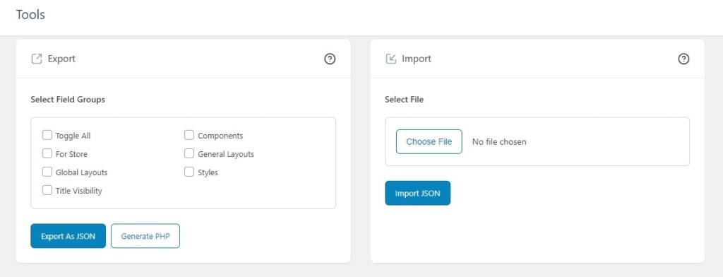 Decoding WordPress Website Development ACF vs. Elementor (data-import-and-export) - ColorWhistle