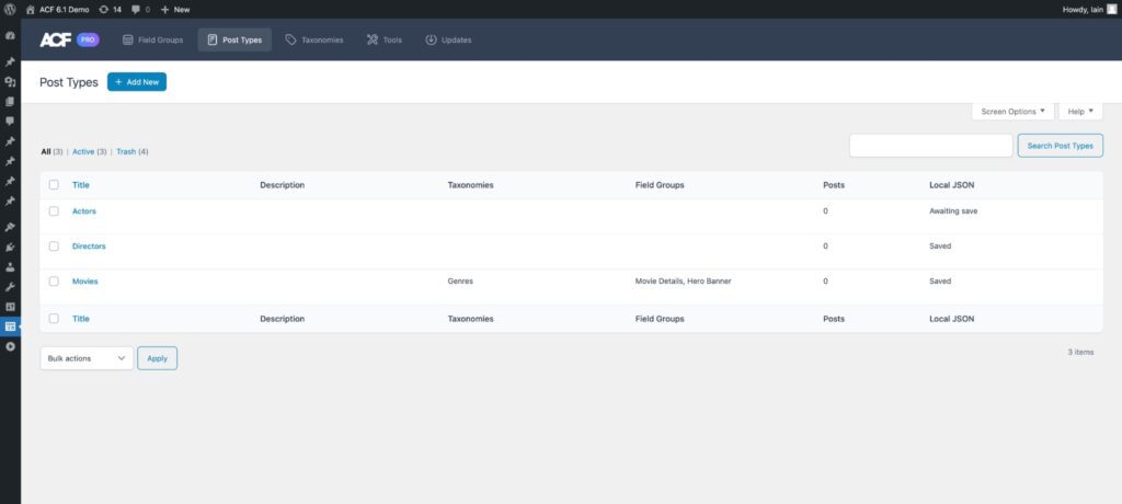 Decoding WordPress Website Development ACF vs. Elementor (list-of-post-types) - ColorWhistle