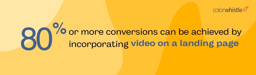 Tips for Small Business Video Marketing Success - (Conversion Statistics) - ColorWhistle