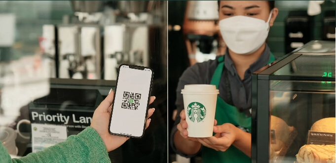 10 Creative Ways to Use QR Codes in Your Marketing (Starbucks) - ColorWhistle