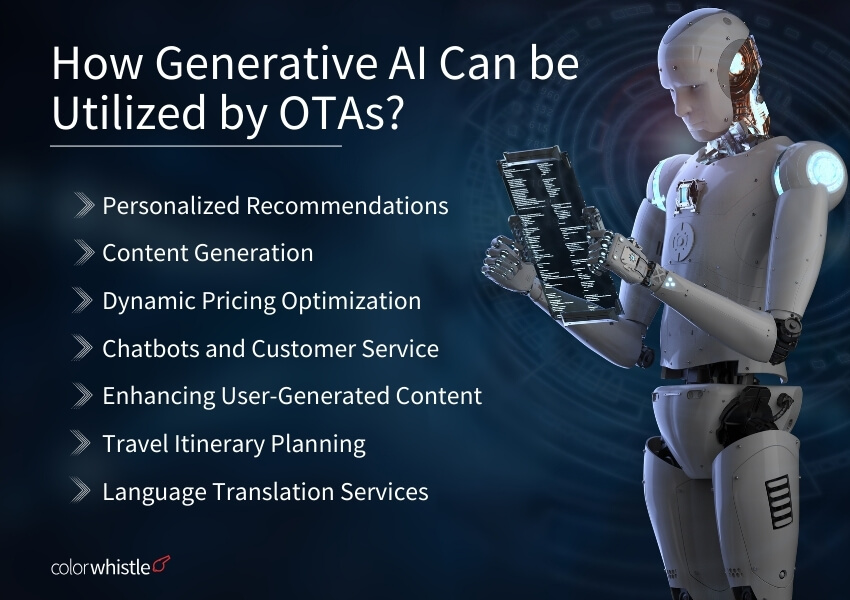 Generative AI On Travel Tech (How Generative AI Can be Utilized by OTAs) - ColorWhistle