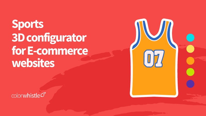 Sports 3D configurator for E-commerce websites