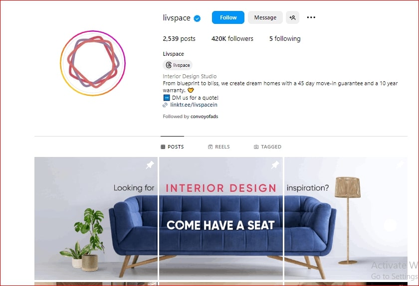 Top Social Media Strategies for Interior Designers (Livspace) - ColorWhistle