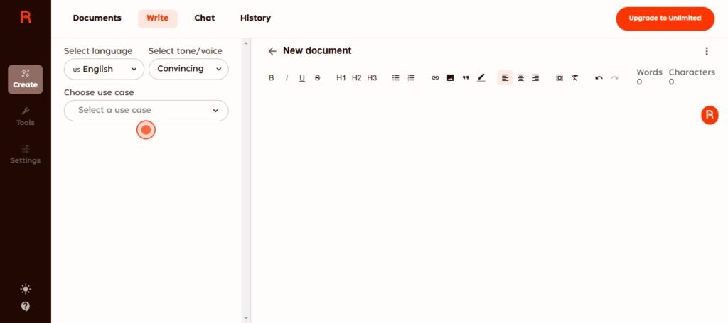 8 Must-Have Tools to Enhance Your Content Writing - Rytr 2 - ColorWhistle