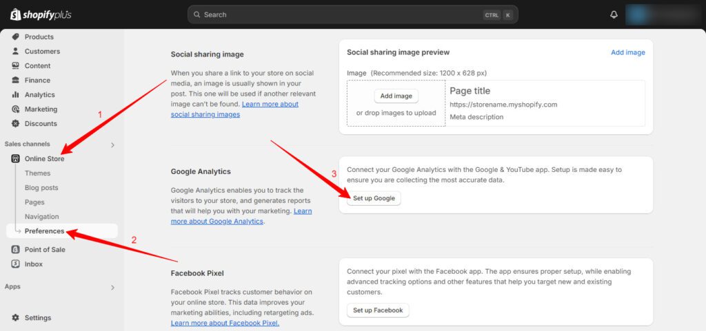 A Step-by-Step Guide to Integrating Google Analytics in Shopify Plus (Adding Analytics ID) - ColorWhistle