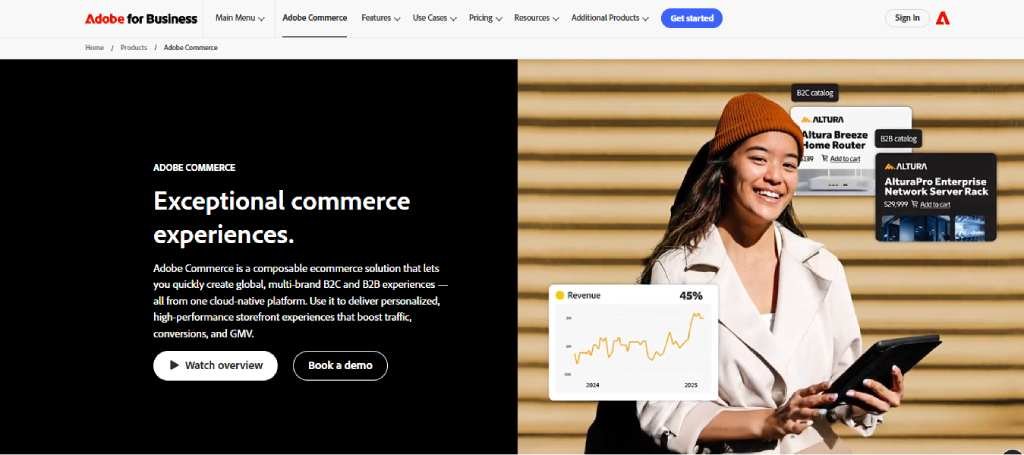 Adobe Commerce B2B B2C Enterprise Solutions Adobe