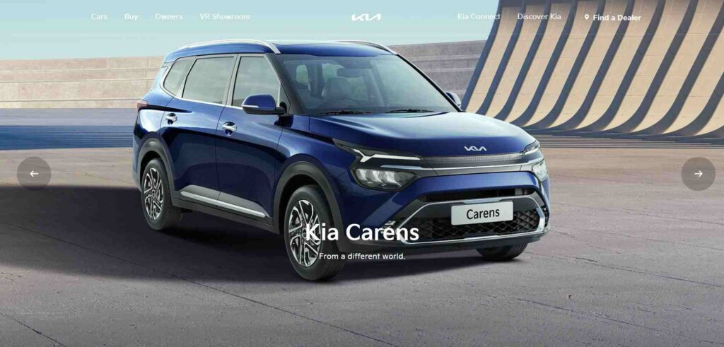 Best Automotive Brand Websites 2024 - Kia - Colorwhistle