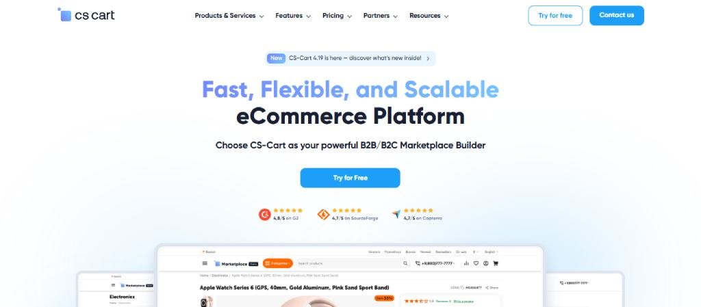 CS Cart eCommerce Platform