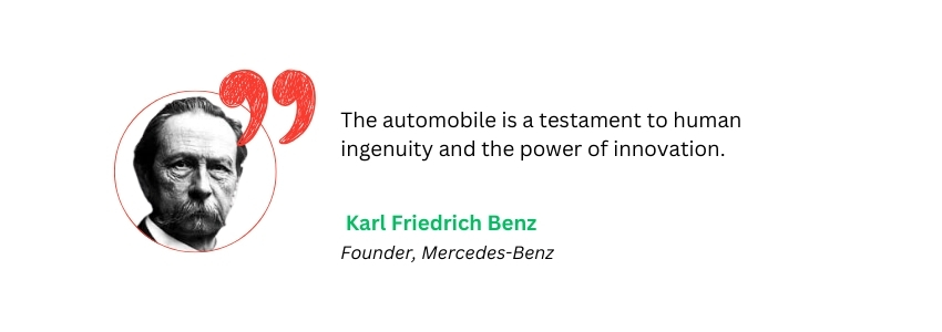 Current Trends in Automotive E-commerce - Karl Benz stat - Colorwhistle