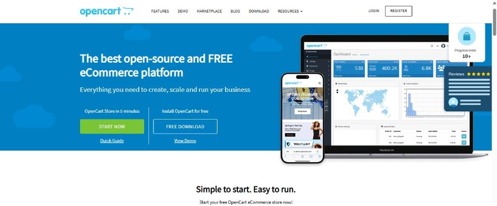 OpenCart Open Source Shopping Cart Solution