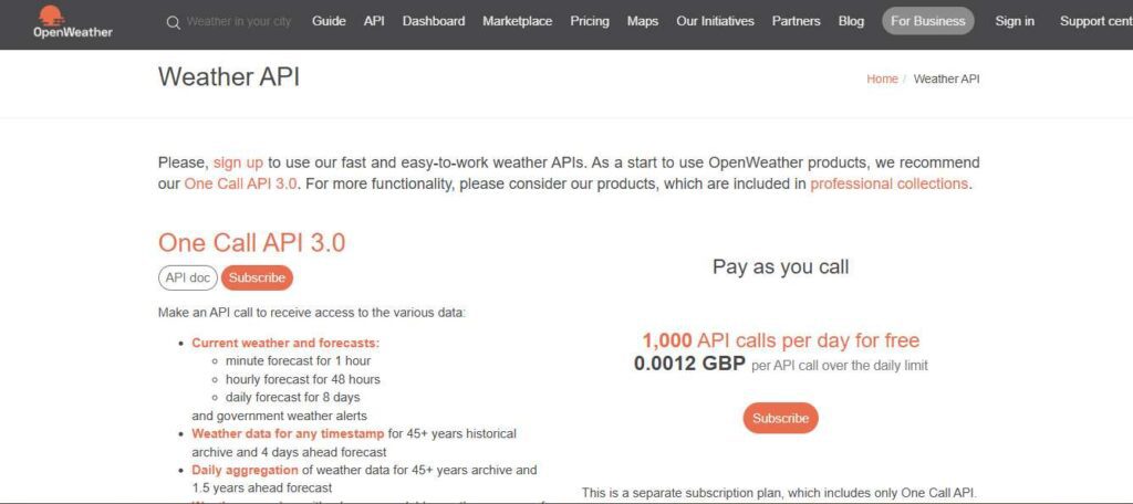 The Top Travel Industry APIs for Developers to Integrate in 2025 Open Weather API) - ColorWhistle