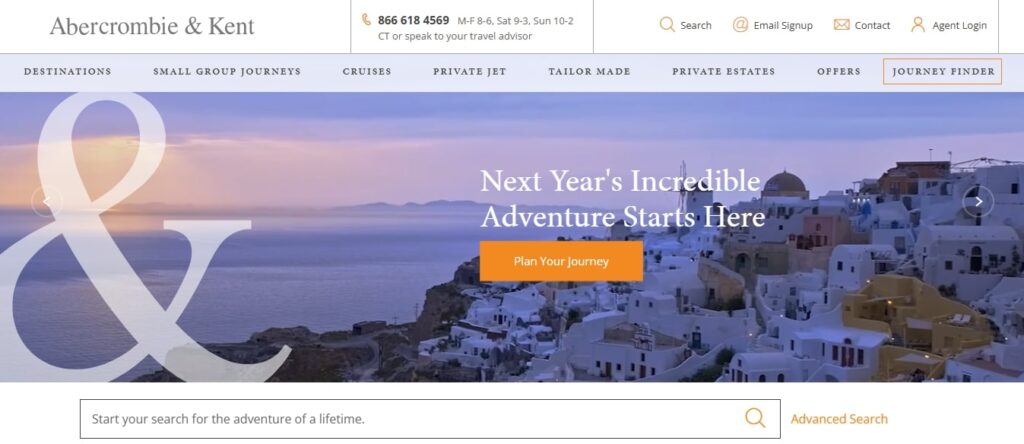 Transforming Travel Sectors with Custom Website Development Solutions (A&K) - ColorWhistle