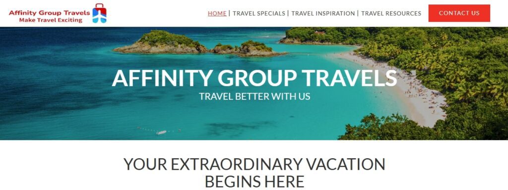 Transforming Travel Sectors with Custom Website Development Solutions (Affinity Group) - ColorWhistle